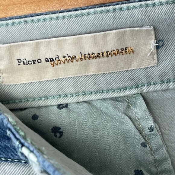 ANTHROPOLOGIE HYPHEN LACE MINT GREEN CHINOS by PILCRO 26 - Picture 11 of 16